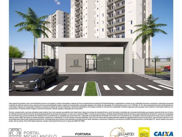 #268BRZ-MIC - Apartamento para Venda em Mogi Mirim - SP